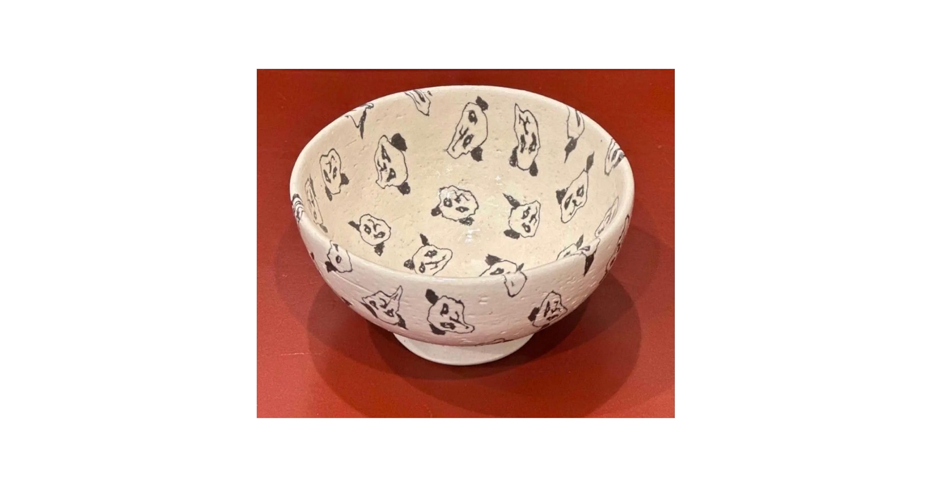 ☆新品未使用☆ 水野智路 ぐい呑み パンダ 酒器 作家 練込み ☆新品未使用☆ 水野智路 ぐい呑み パンダ 酒器 作家 練込み